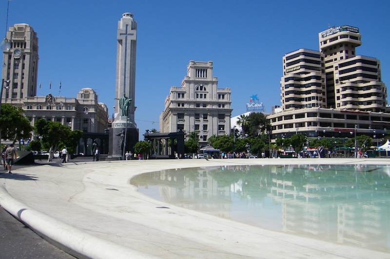 Plaza de España en Santa Cruz